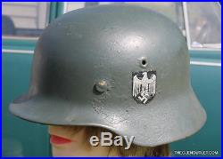 Ww 2 German M 40 Combat Helmet Ns 64
