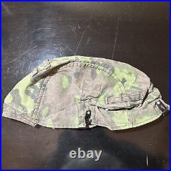 WW 2 German Helmet Cover (made From Original Fabric)