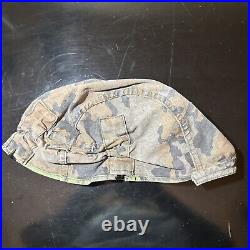 WW 2 German Helmet Cover (made From Original Fabric)