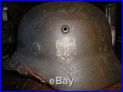 WW 2 German Single Decal M40 German Helmet