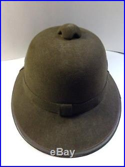 World War 2 German Afrika Corp Orginal Pith Helmet