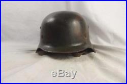 World War 2 German M1935 Camouflage Helmet