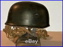 World War 2 WWII German Original M38, CKL68 Fallschirmjager Paratrooper Helmet