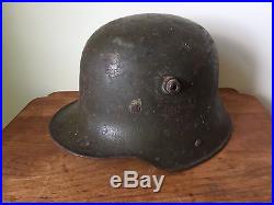 World War I or II German Helmet Military War Relic WW1 WW2