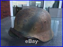 World War Two WW2 German Army Soldier's Helmet 4 Sale