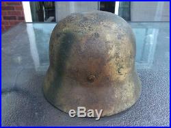 World War Two WW2 German Army Soldier's Helmet 4 Sale