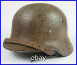 World war 2 German M40 Helmet with Normandy Camouflage Paint Single Decal