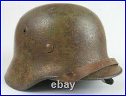 World war 2 German M40 Helmet with Normandy Camouflage Paint Single Decal
