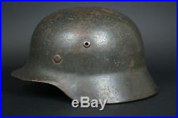Ww2 German Army M40 Helmet Et62 Sd-heere