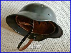 Ww2 German Helmet Heer Single Decal M40 Ef62 Original Superb Condition