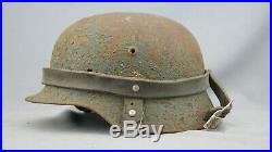 Ww2 German Helmet Leather Carrier, Nice, Original, Rare
