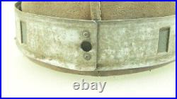 Ww2 German Helmet Liner Size 62/54 In Good Condition, Metal Zinc Plated Late War