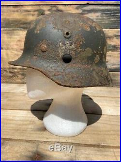Ww2 German Helmet M40 Heer Sd