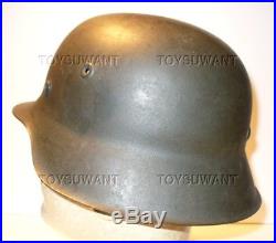 Ww2 German Helmet M42 Raw Edge Liner Ns62 Heer Wwii Stalhelm Named Liner D231