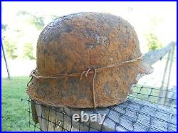 Ww2 German Helmet, M42. Size 66. (ww2 German Collectible)