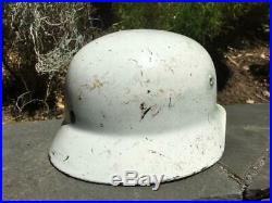 Ww2 German M40 Quist Helmet Shell Size 66