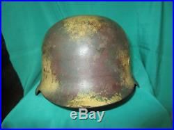 Ww2 German M42 Normandy Camo Helmet
