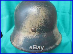Ww2 German M42 Normandy Camo Helmet