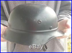 Ww2 German M-35 Beaded Helmet