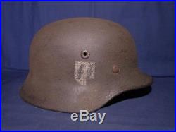 Ww2 German M-40 sd helmet. Size 66