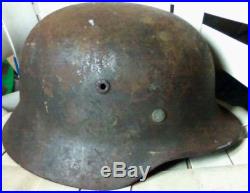 Ww2 German Military Helmet Collectible Vintage Germany Militaria Good Condition