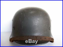 Ww2 German Original Combat Helmet! (camuflaged)