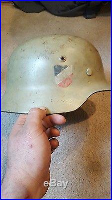 Ww2 German helmet afrika Korps dak