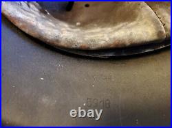 Ww2 M 42 German helmet with liner No chinstrap makers mark Hkp 64