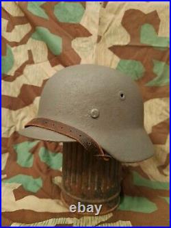 Ww2 Original German M40 helmet, SD, original shell, liner