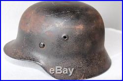 Ww2 Original M40 German Helmet marked wwII