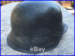 Ww2 german helmet size 64 original M 42