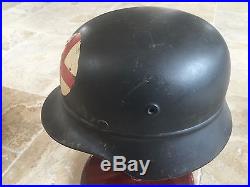 Ww2 german original visor helmet