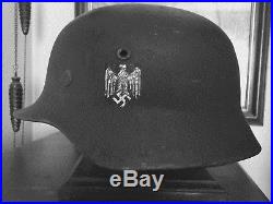 Ww 2 German M40 Helmet Original Army