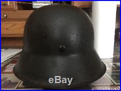 Ww 2 German M42 Helmet Original Naval